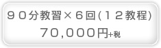90分教習×6回(12教科)73,000円